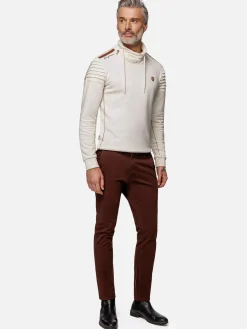 Jackson Turtlenecked Off-White Truien