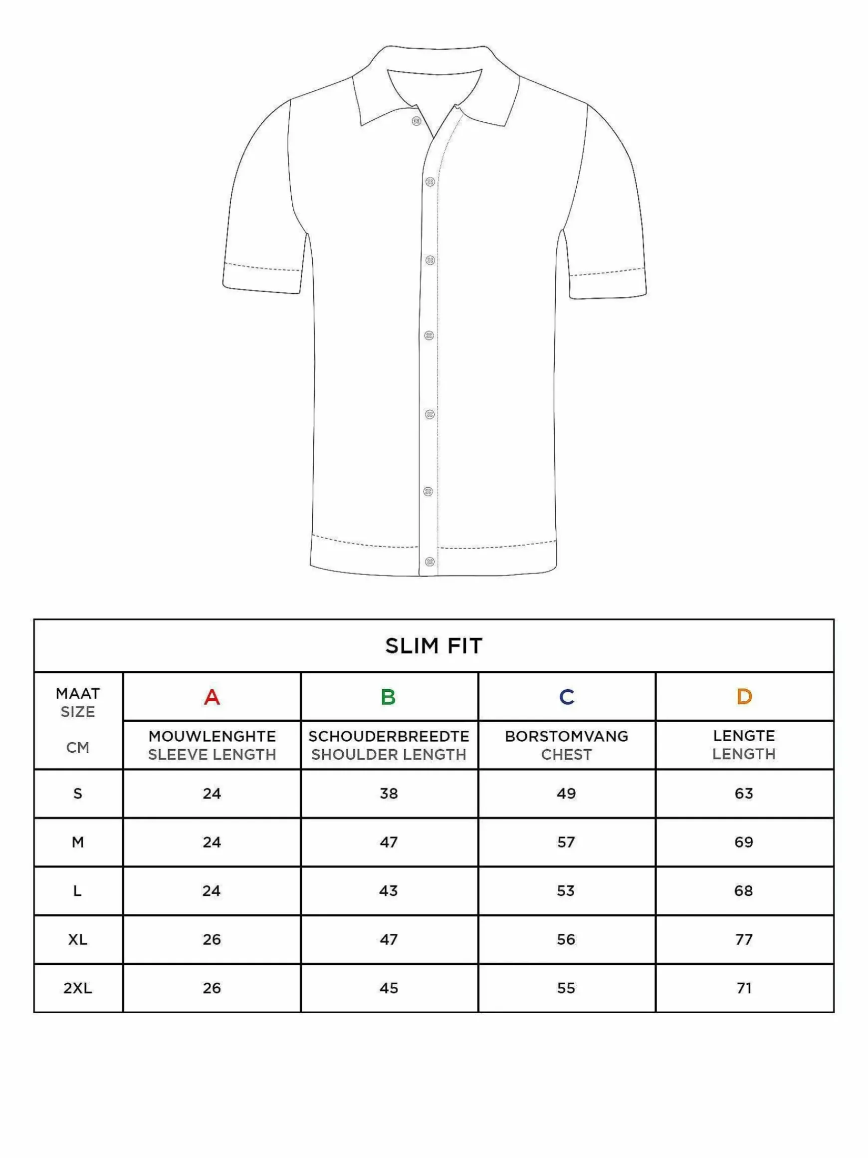 James Full Button-Down White Polo