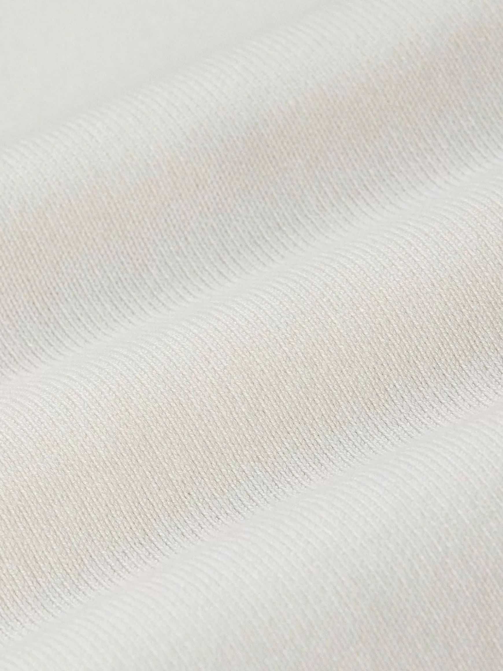 James Full Button-Down White Polo