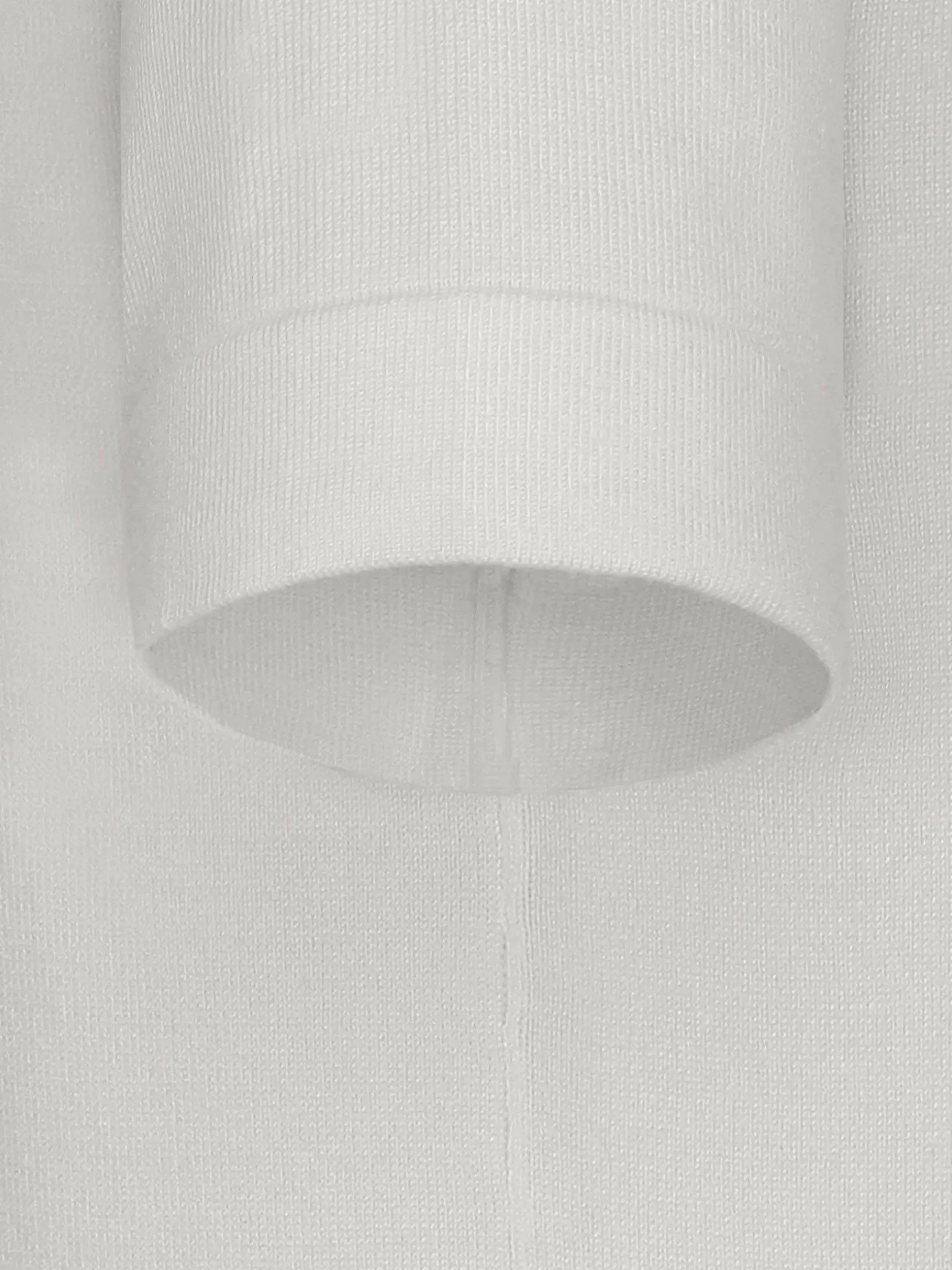 James Full Button-Down White Polo