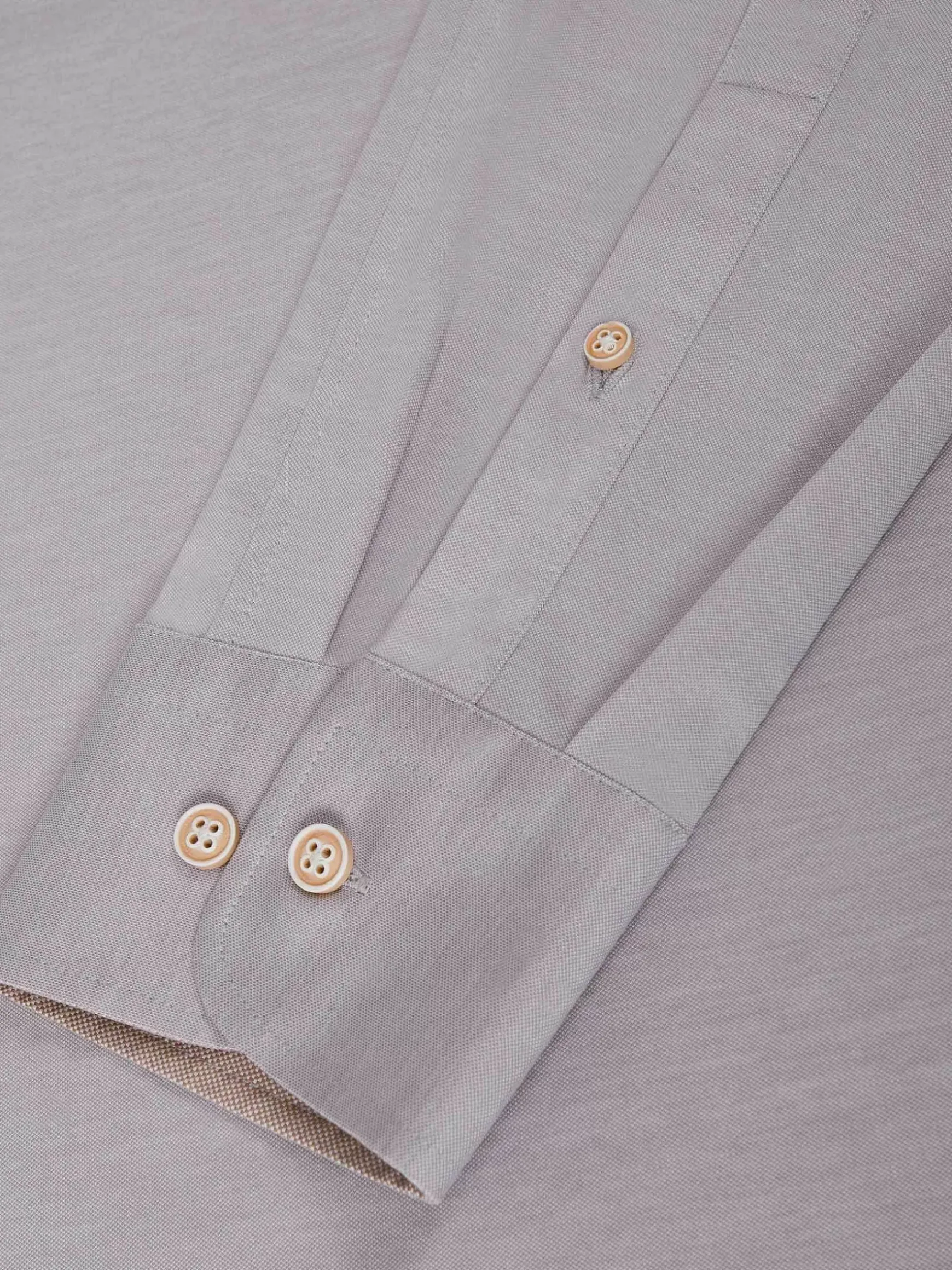 Jucinto Cut Away Collar Overhemd Lange Mouw Grey