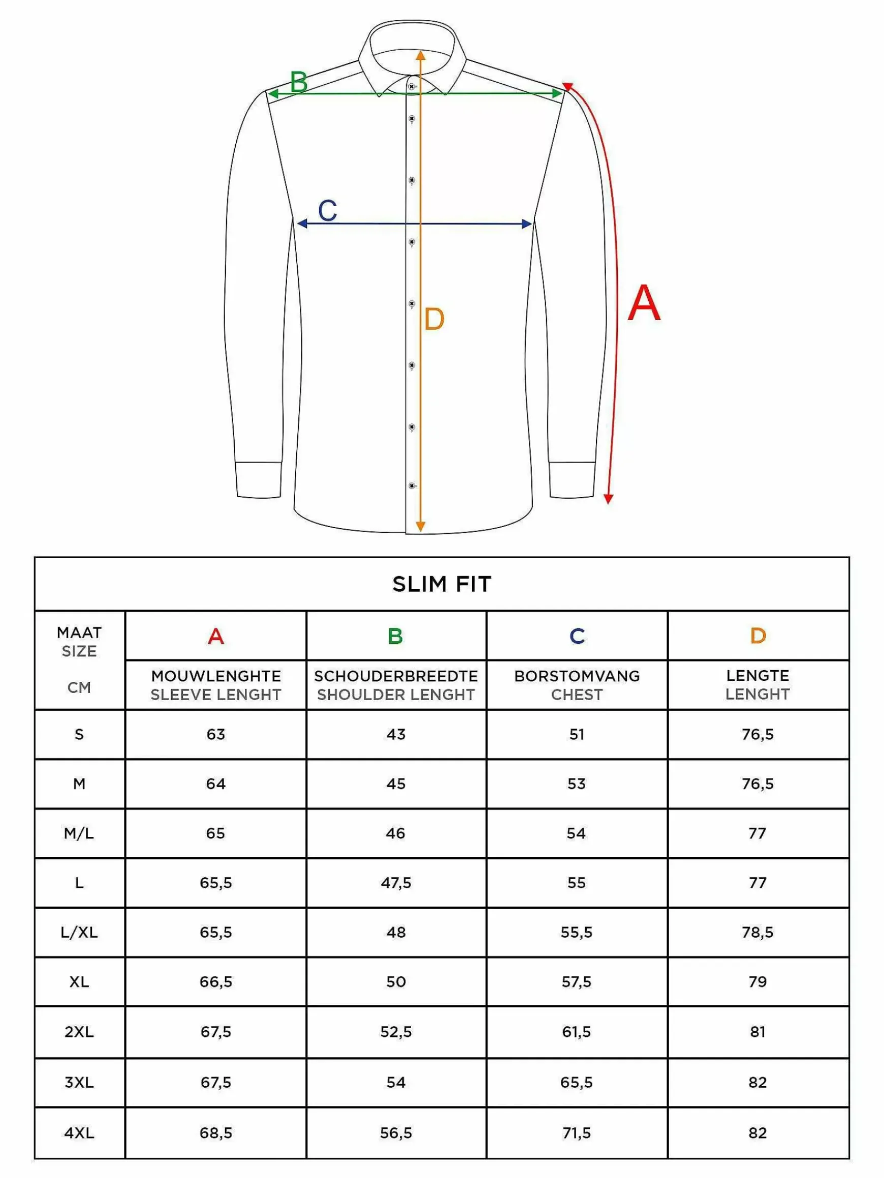 Leira Solid Blue Overhemd Lange Mouw