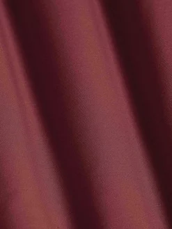 Leira Solid Dark Red Overhemd Lange Mouw