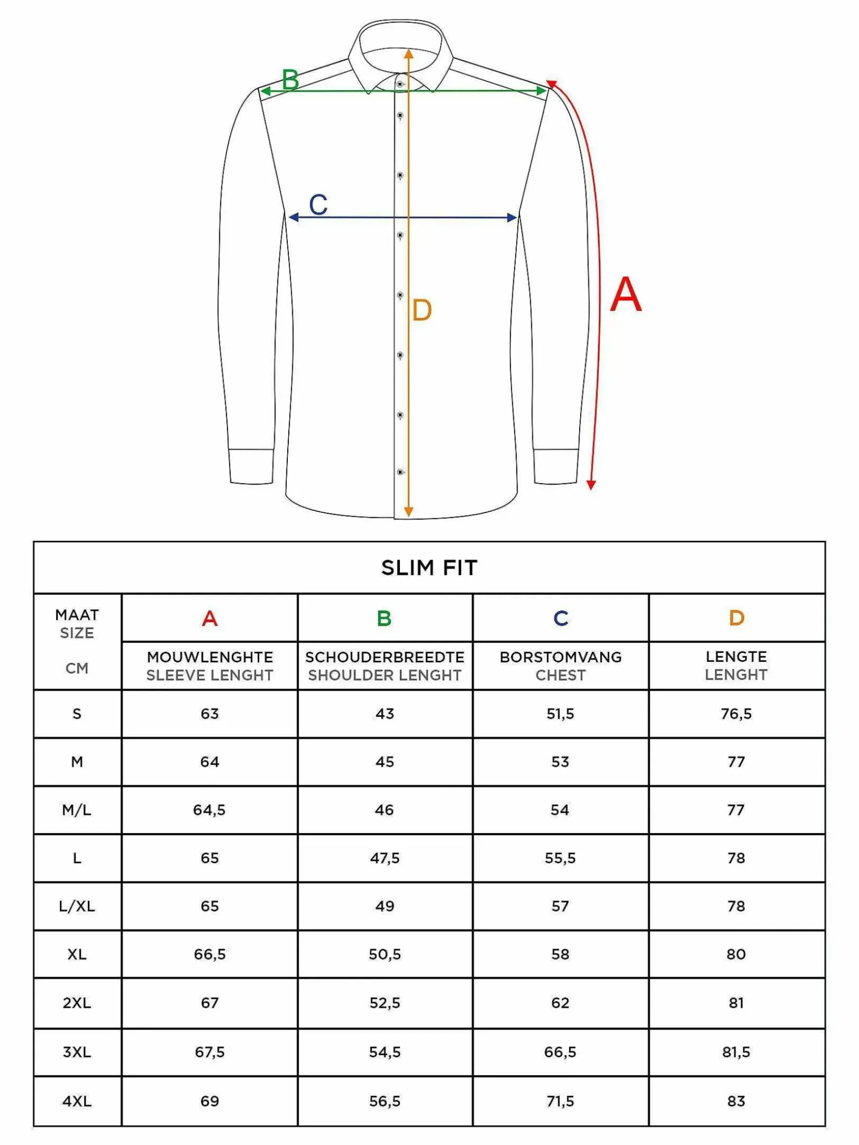 Leira Solid Light Navy Overhemd Lange Mouw