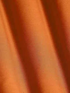 Leira Solid Orange Overhemd Lange Mouw