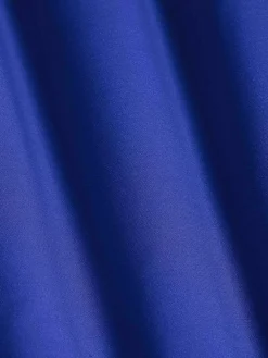 Leira Solid Royal Blue Overhemd Lange Mouw