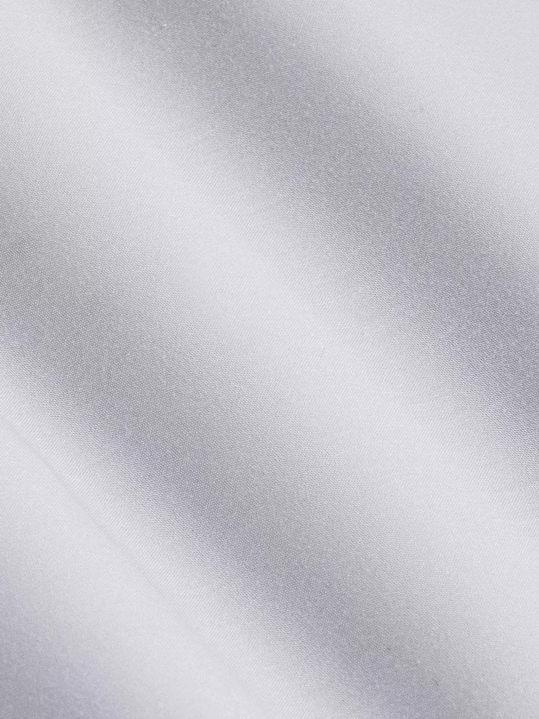 Leira Solid White Overhemd Lange Mouw