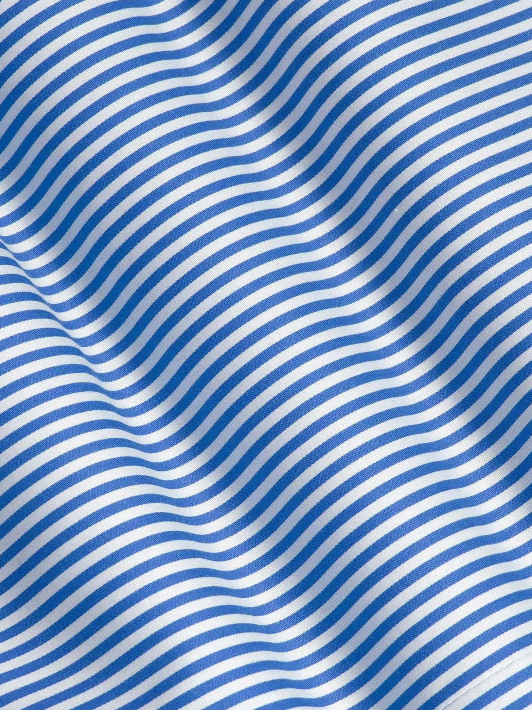 Levi Tailored Fit Blue Overhemd Korte Mouw