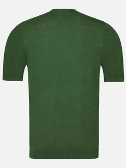 Lucas Pique Knit Green T-Shirt