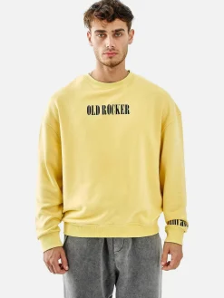Melvin Regular Fit Yellow Sweater