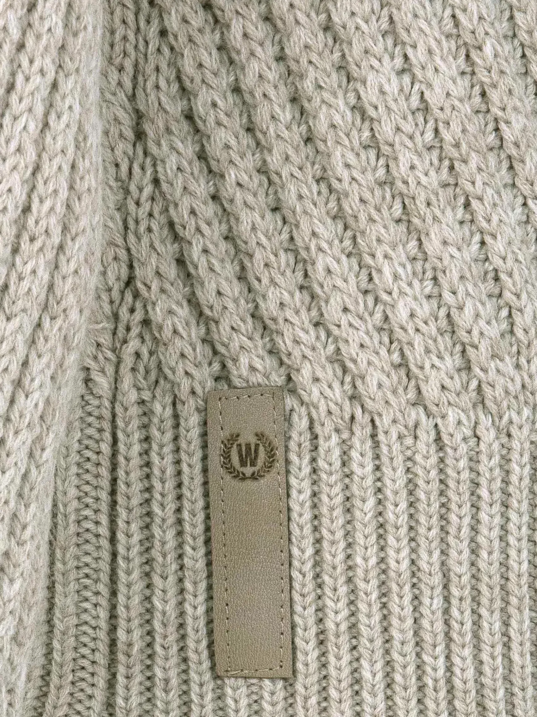 Minnesota Pattern Crew Neck Beige Truien