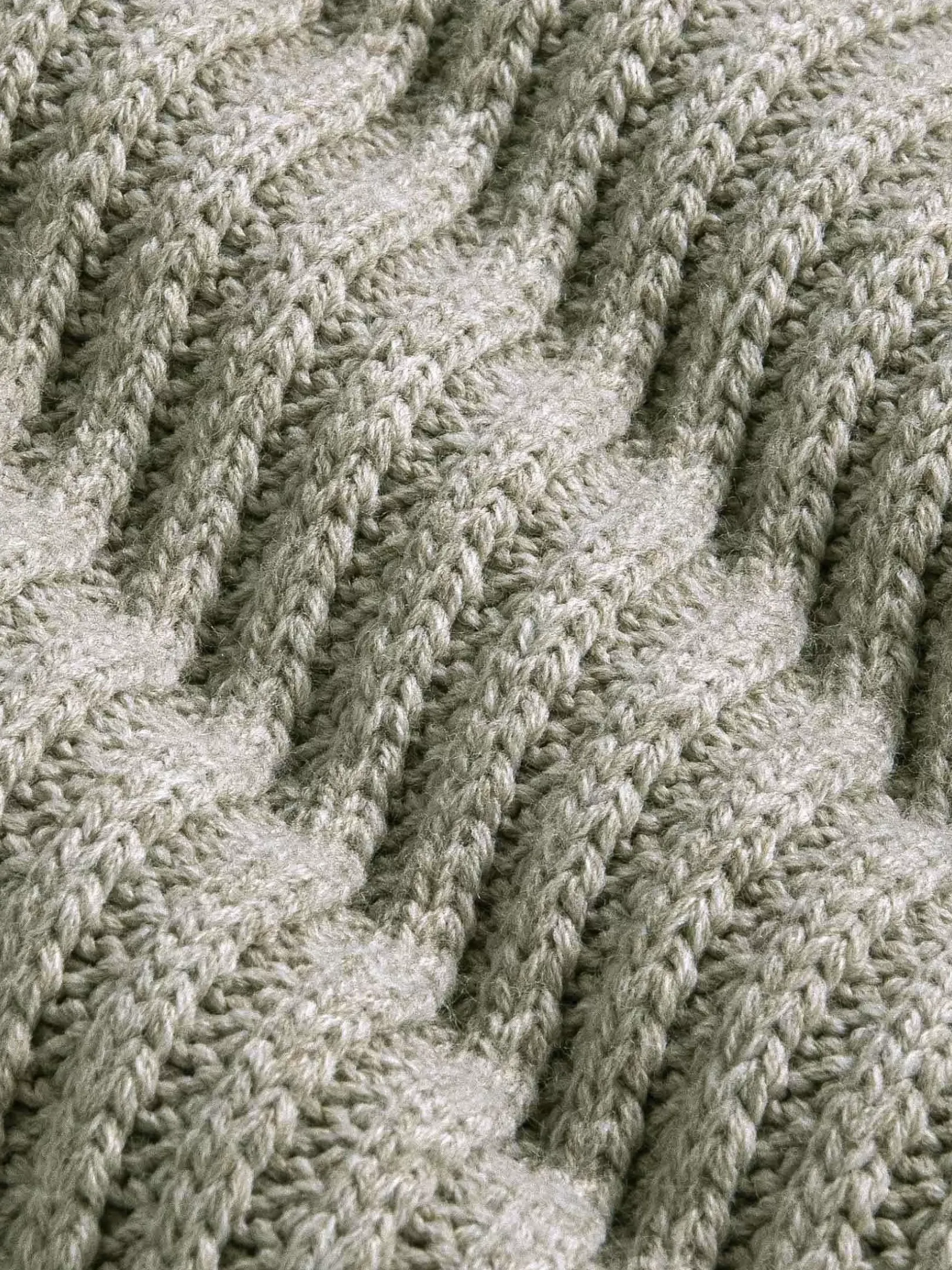 Minnesota Pattern Crew Neck Beige Truien