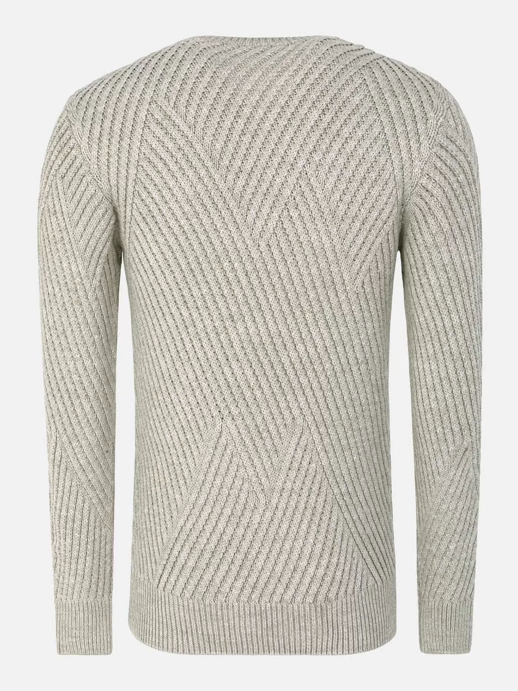 Minnesota Pattern Crew Neck Beige Truien