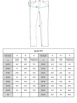 Moraine Mini Check Anthracite Jeans