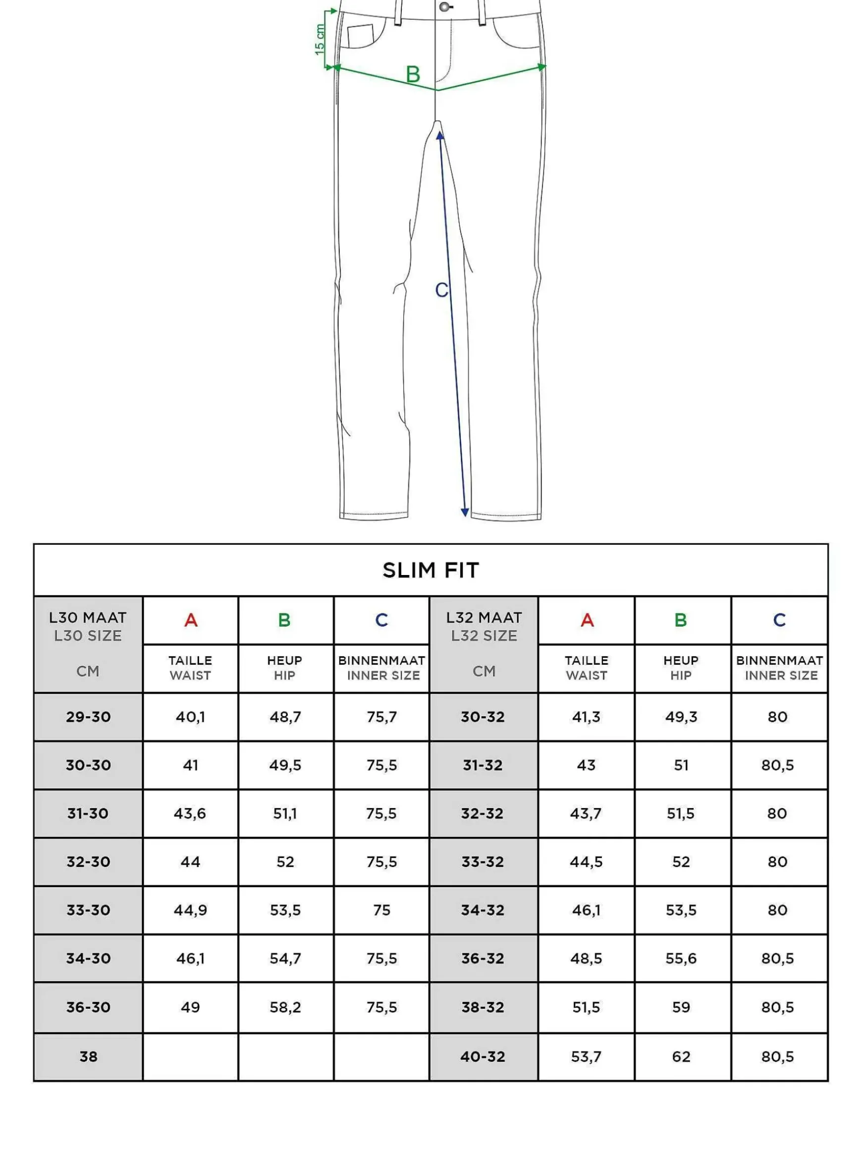 Moraine Mini Check Anthracite Jeans