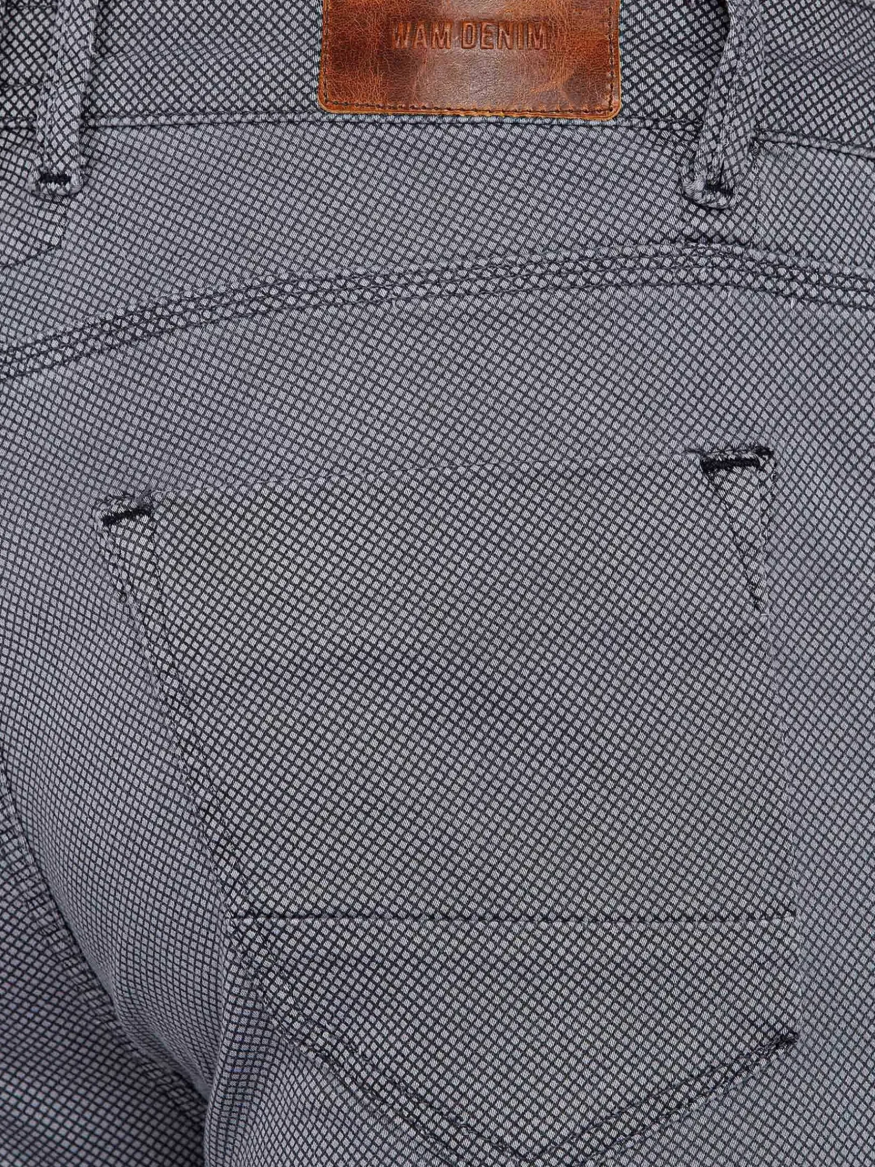 Moraine Mini Check Anthracite Jeans