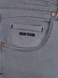 Moraine Mini Check Anthracite Jeans