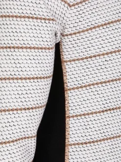 Muro Striped Off-White Sweater