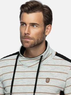 Muro Striped Off-White Sweater