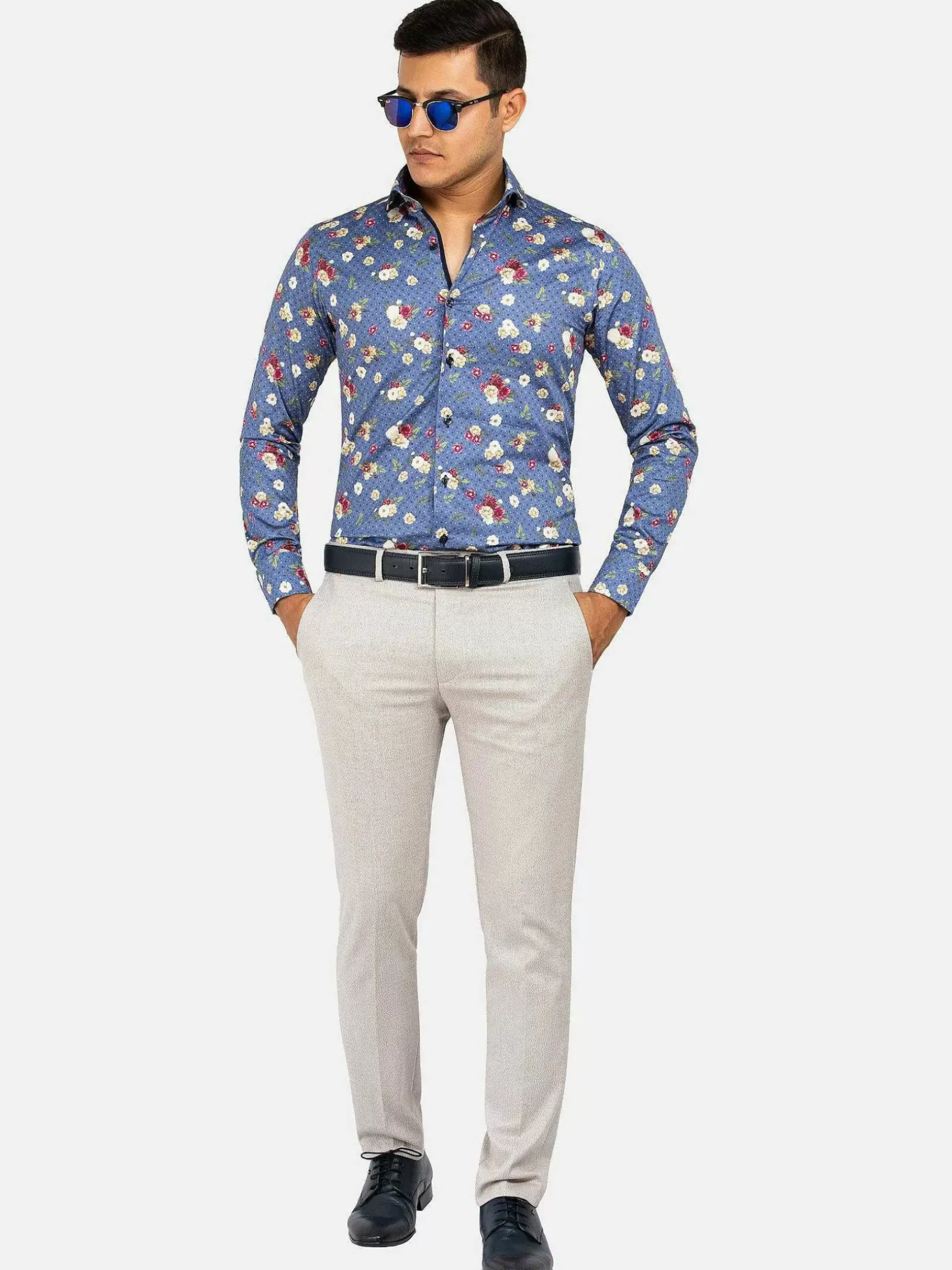 Overhemd 75636 Amarante Dark Blue