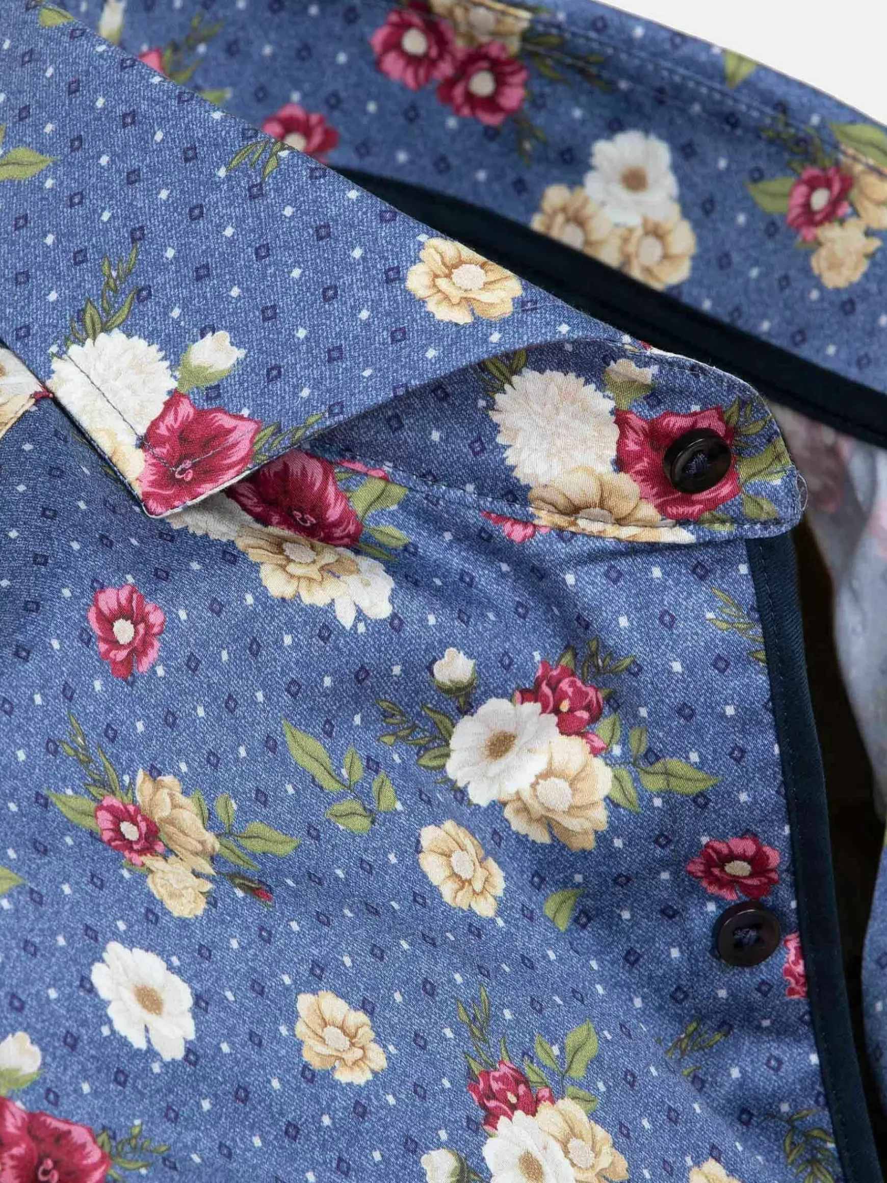 Overhemd 75636 Amarante Dark Blue