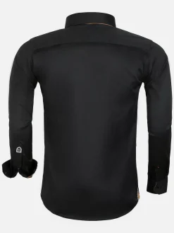 Overhemd 75428 Roma Black