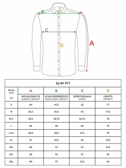 Overhemd 75428 Roma Light Blue