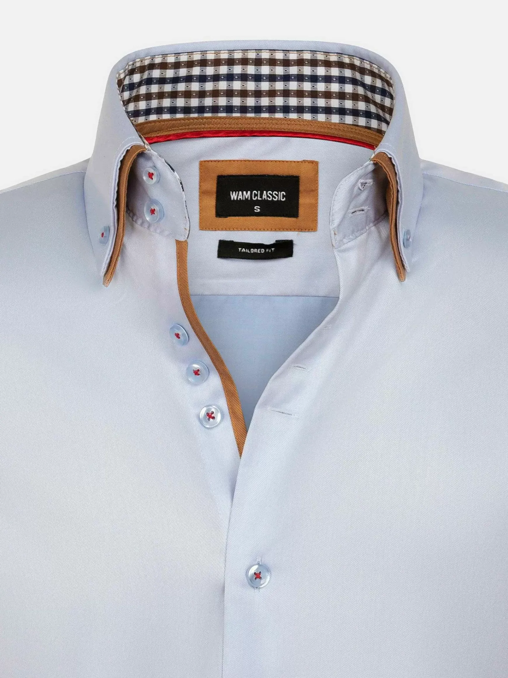 Overhemd 75428 Roma Light Blue