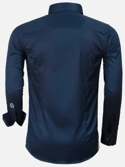 Overhemd 75428 Roma Navy