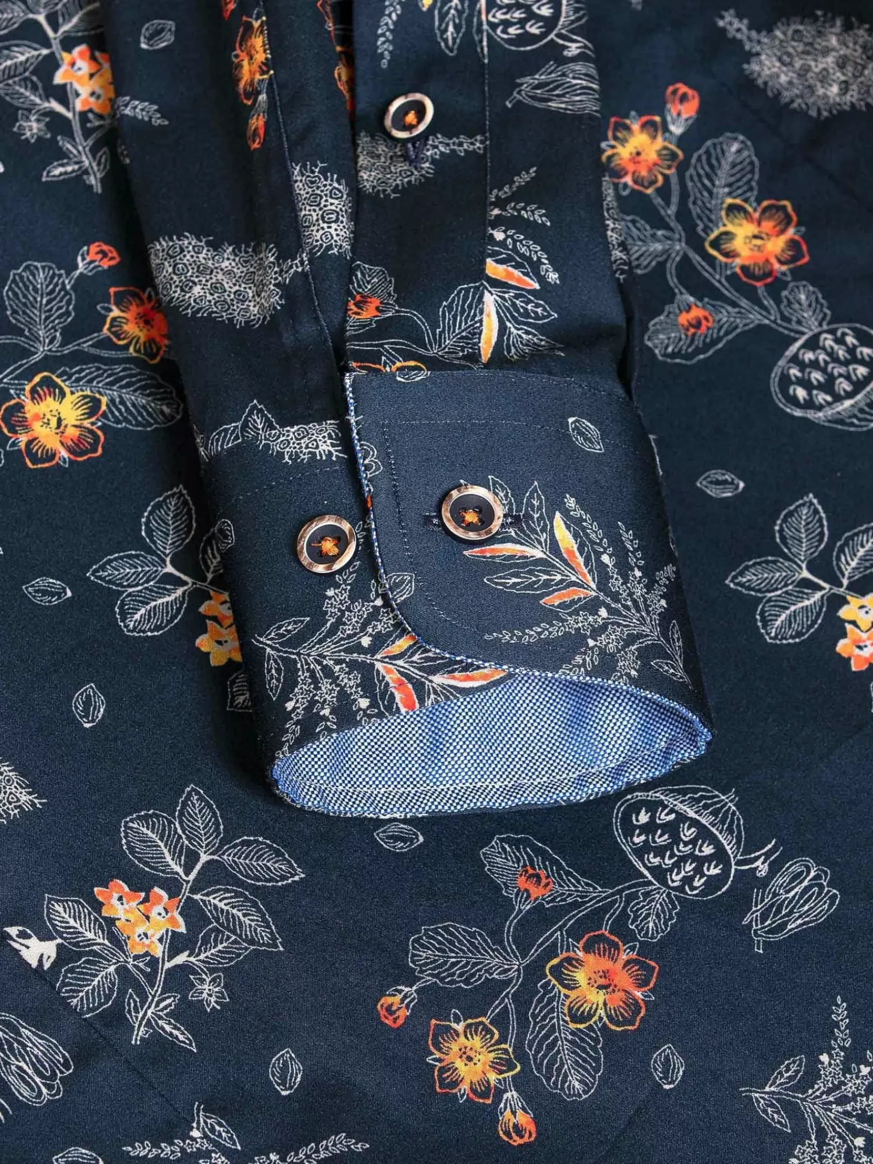 Overhemd 75581 Siracusa Navy