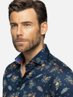 Overhemd 75581 Siracusa Navy