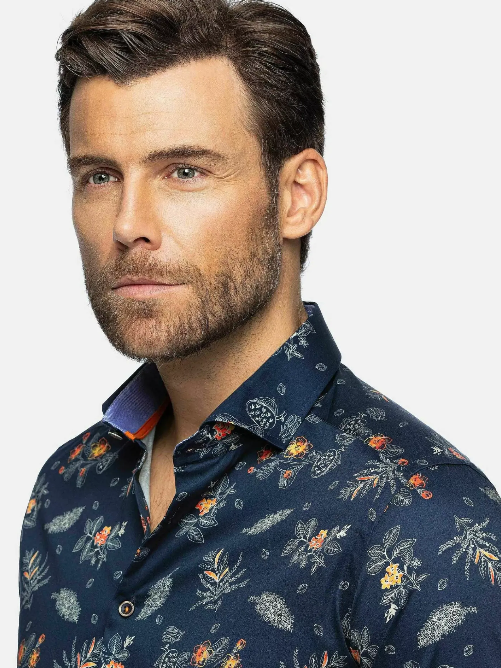 Overhemd 75581 Siracusa Navy