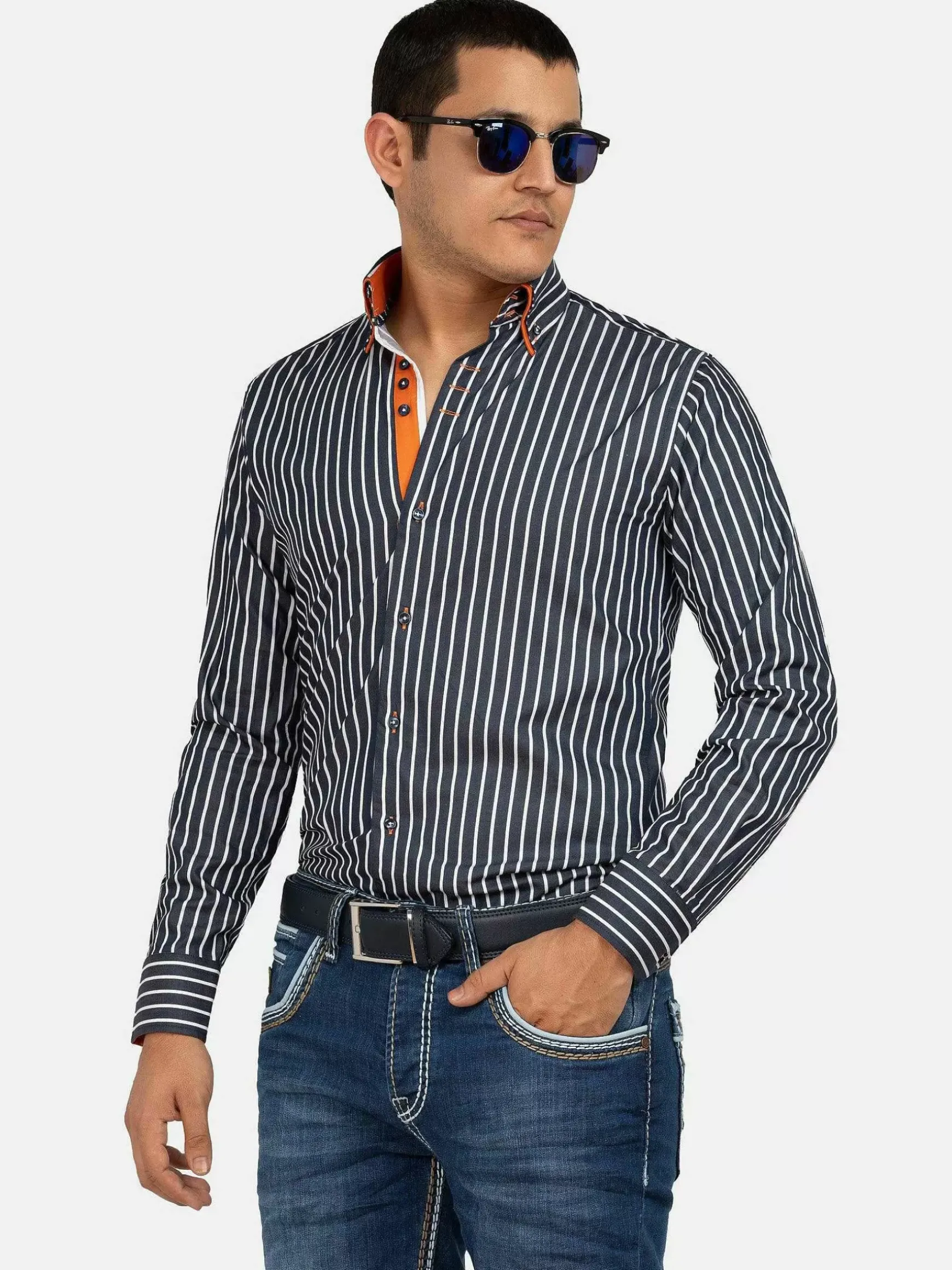 Overhemd 75459 Vasto Navy