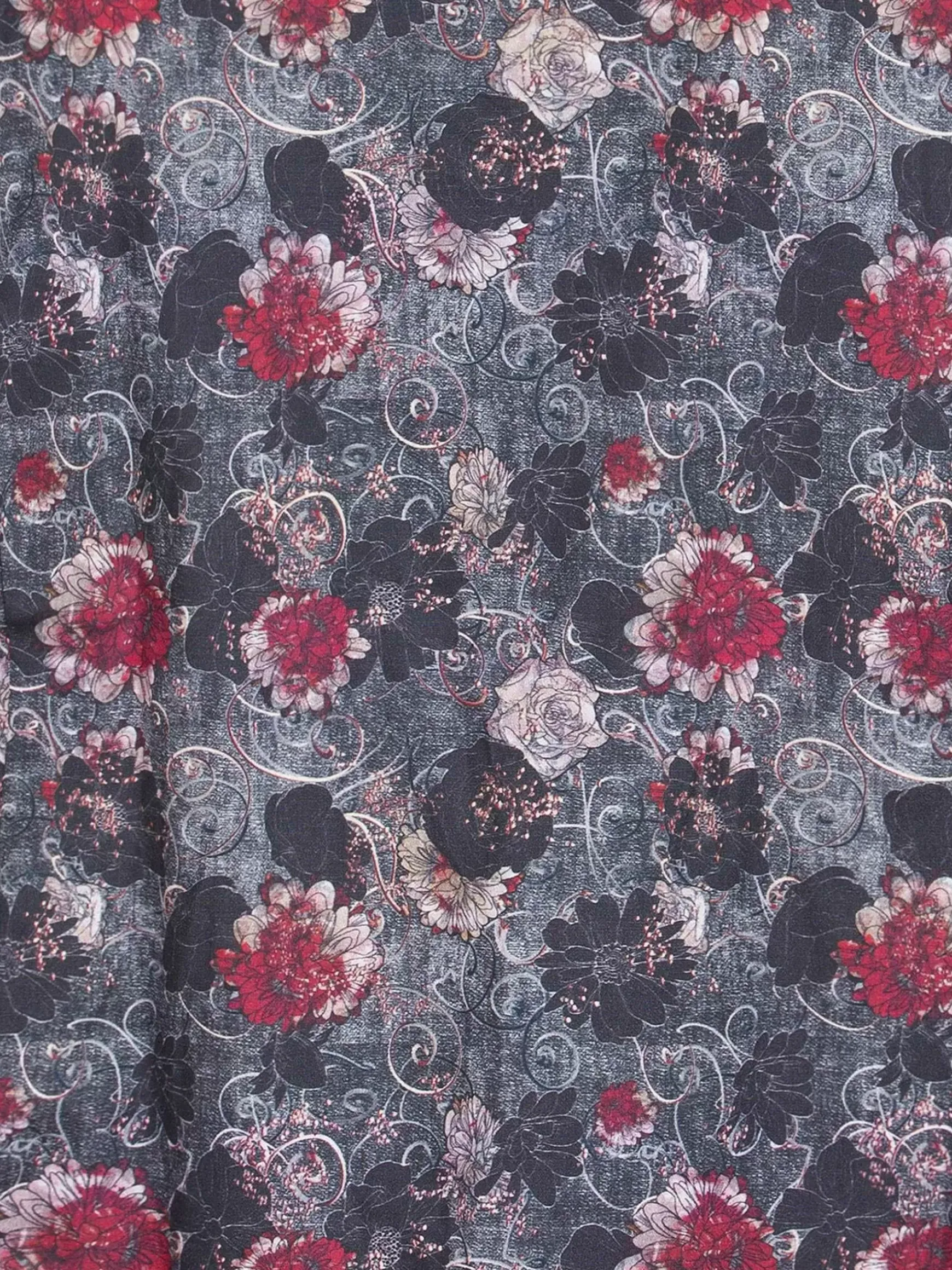 Overhemd Lange Mouw 57000 Anthracite Grey