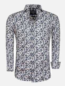 Overhemd Lange Mouw 57000 Blue Anthracite