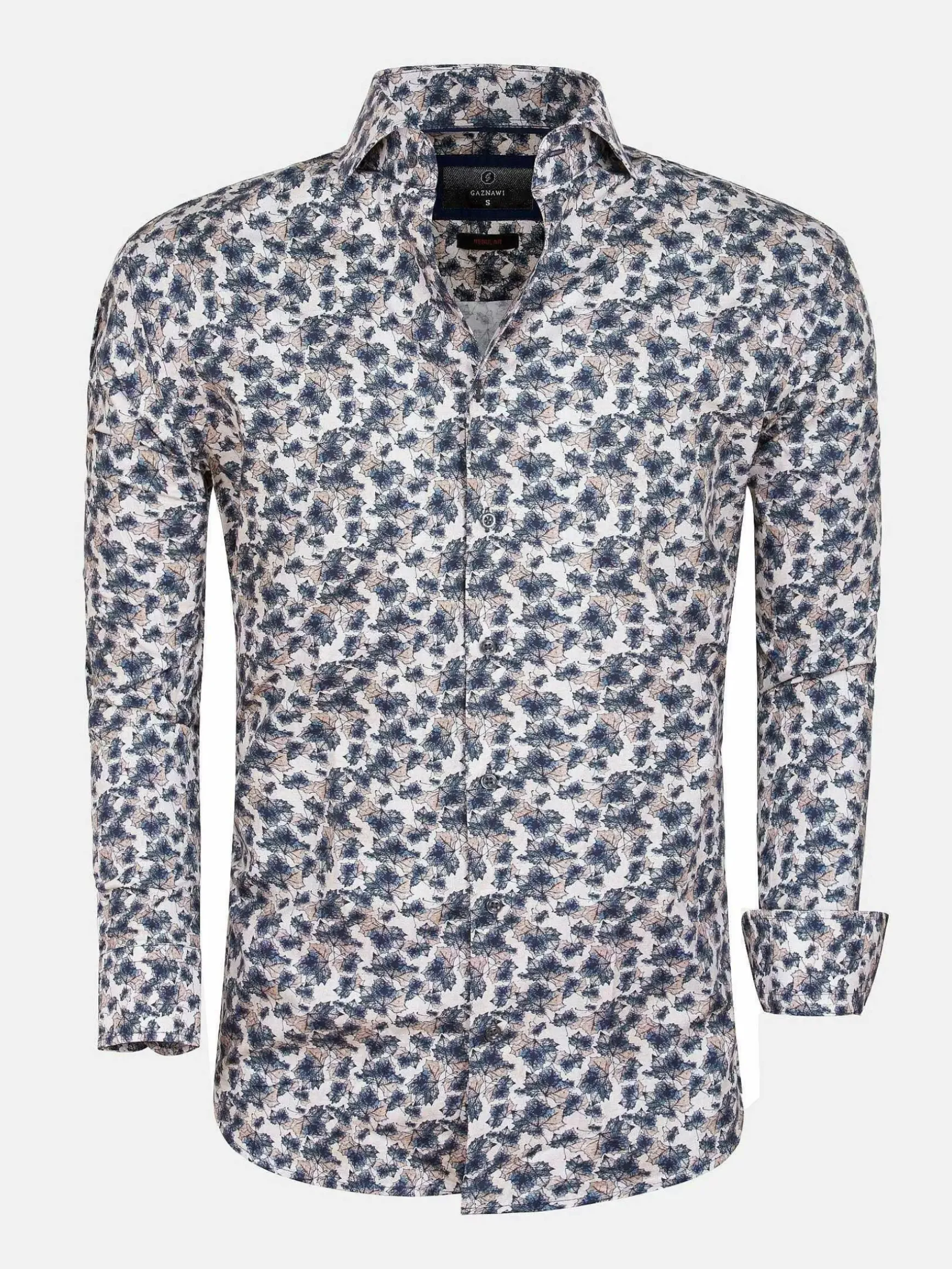 Overhemd Lange Mouw 57000 Blue Anthracite