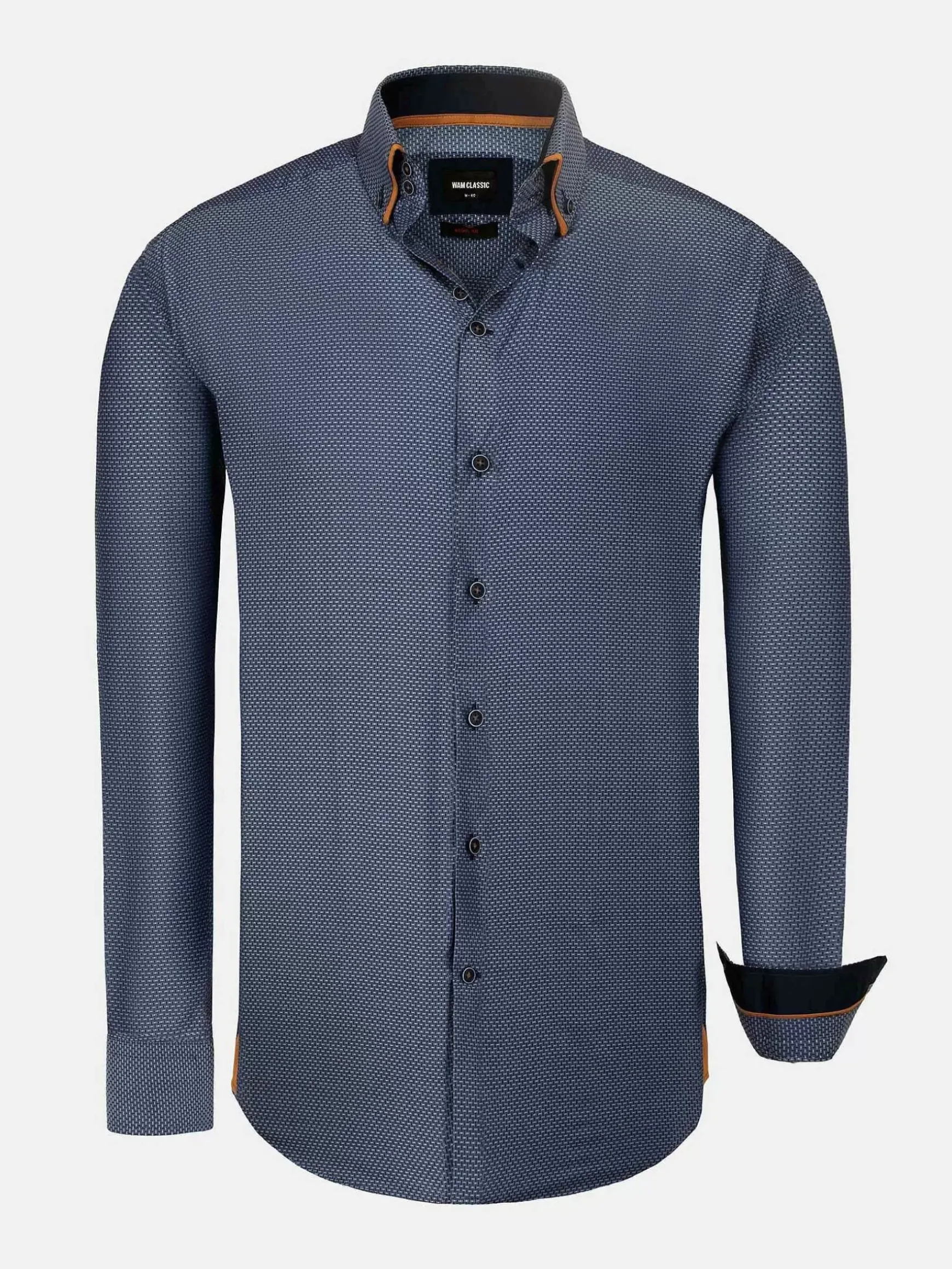 Overhemd Lange Mouw 59018 Braxton Navy