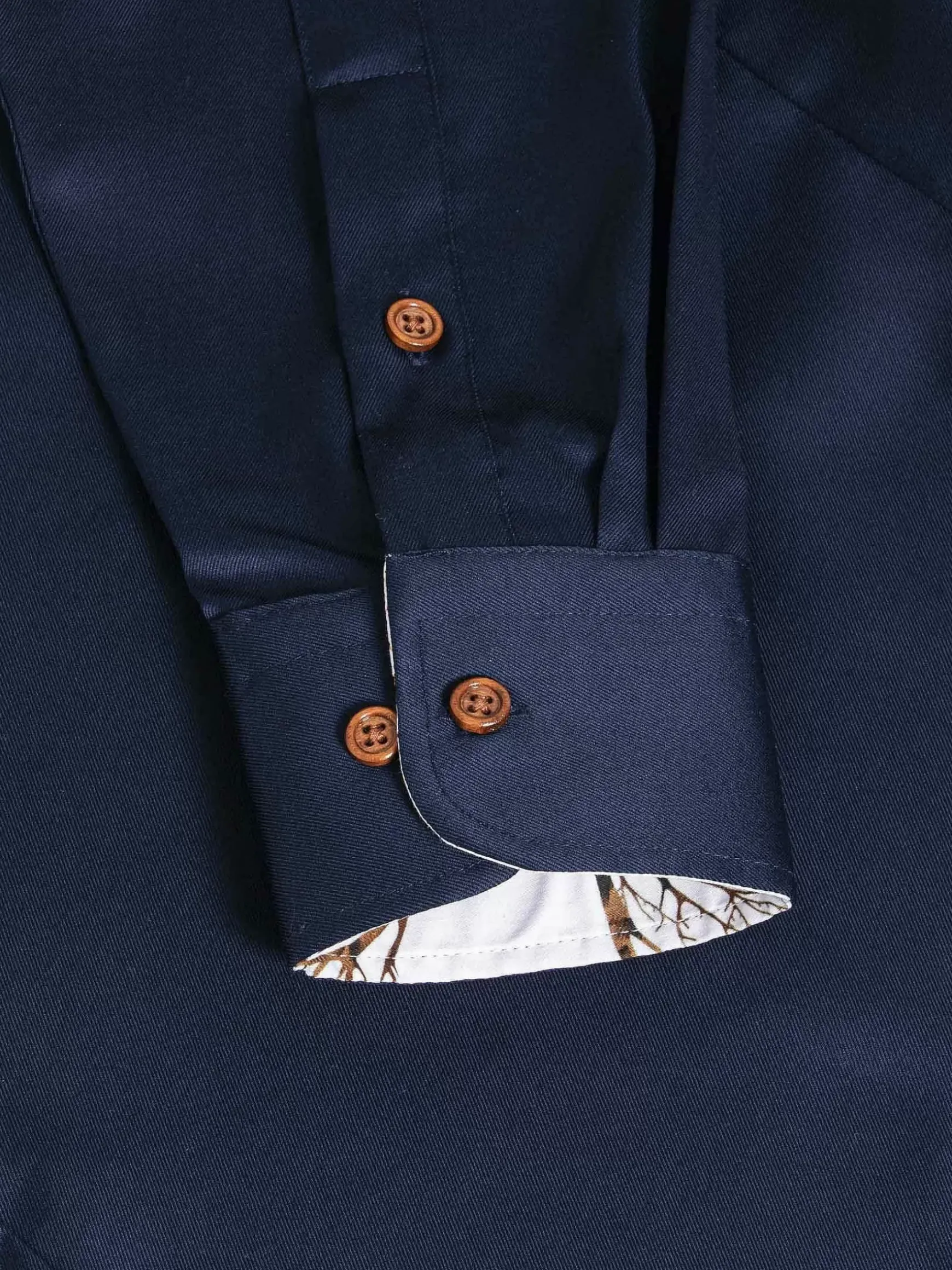 Overhemd Lange Mouw 59014 Brizon Navy