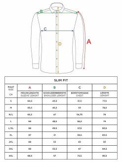 Overhemd Lange Mouw 75735 Camburn White