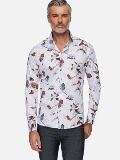 Overhemd Lange Mouw 75735 Camburn White