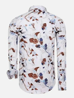 Overhemd Lange Mouw 75735 Camburn White