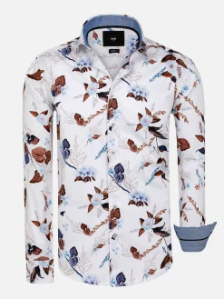 Overhemd Lange Mouw 75735 Camburn White