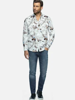 Overhemd Lange Mouw 59013 Clavant White