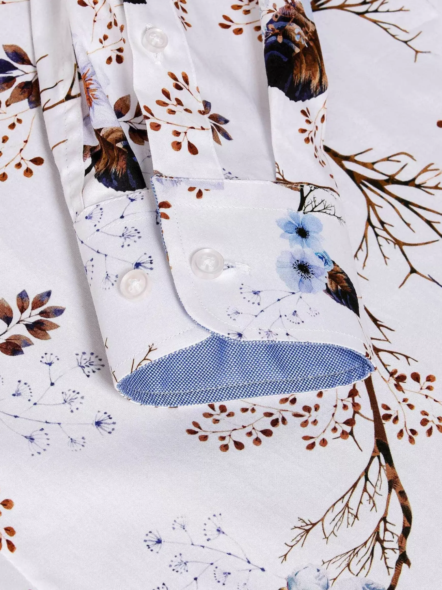 Overhemd Lange Mouw 59013 Clavant White