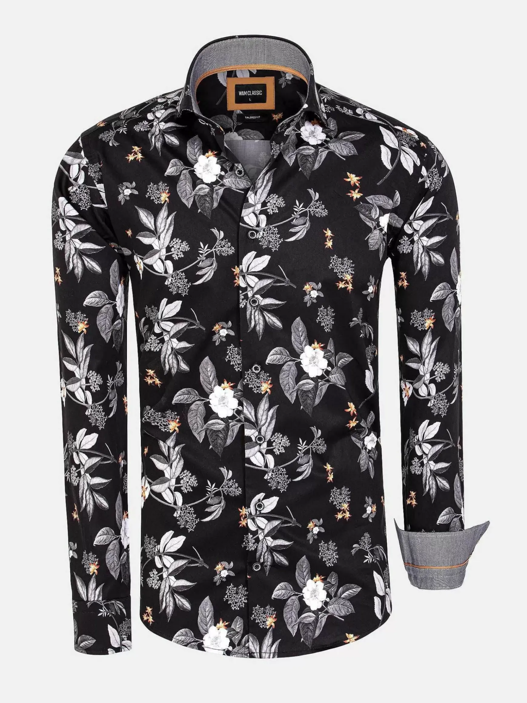 Overhemd Lange Mouw 75717 Cordoba Black