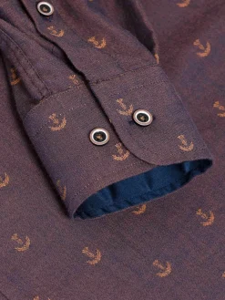 Overhemd Lange Mouw 75674 Cormes Navy