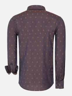 Overhemd Lange Mouw 75674 Cormes Navy