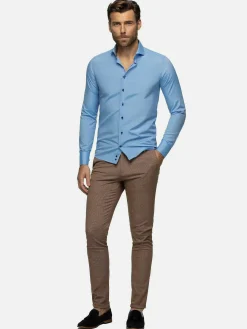 Overhemd Lange Mouw 75698 Cruise Light Blue