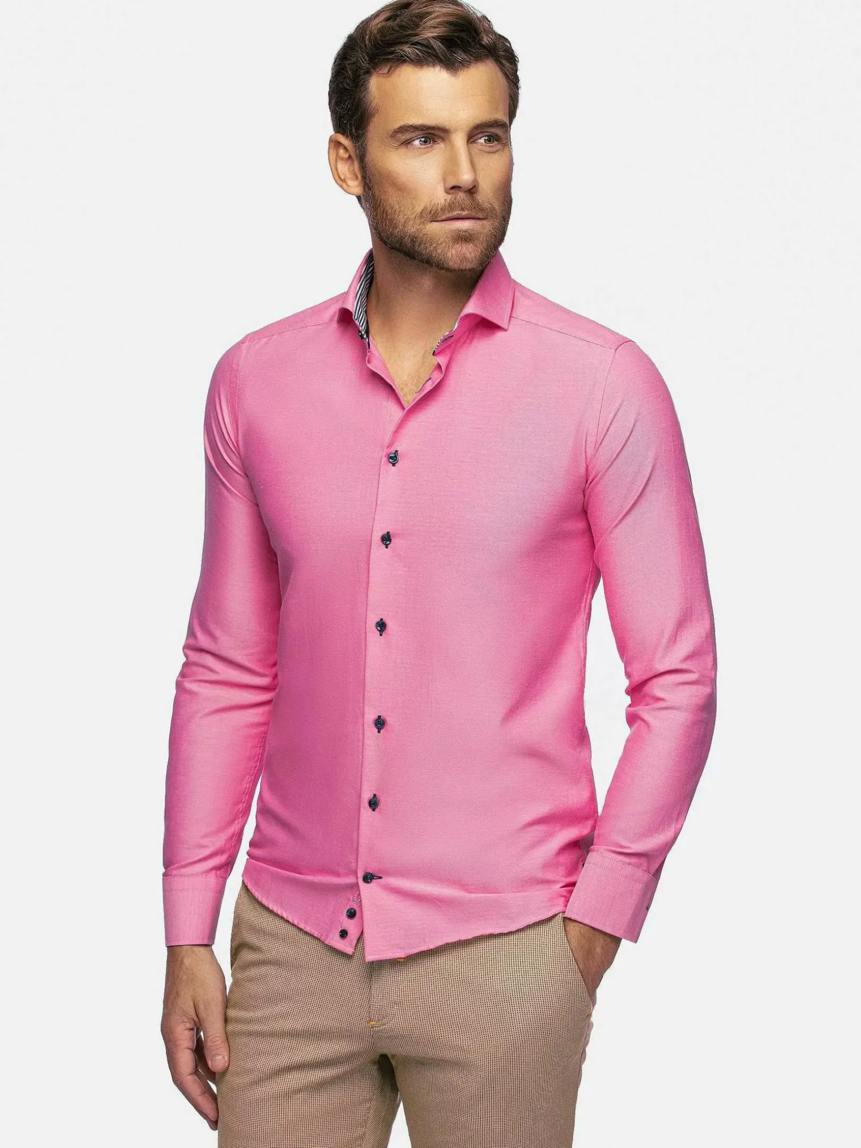 Overhemd Lange Mouw 75698 Cruise Fuchsia