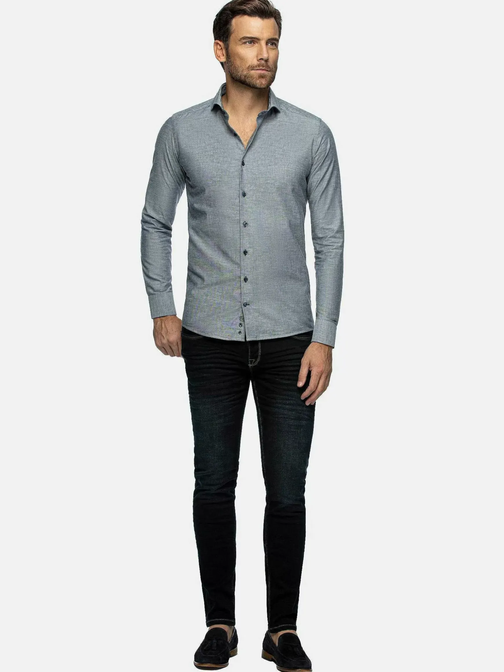 Overhemd Lange Mouw 75698 Cruise Navy